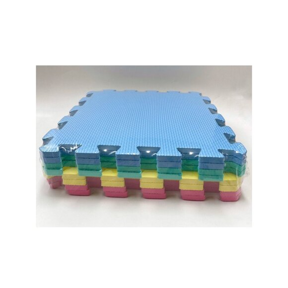 SOLD - NEW Interlocking Foam Floor Mats - Picture 3 of 6